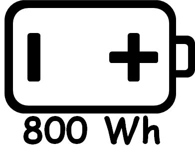 BATTERIE 800WH